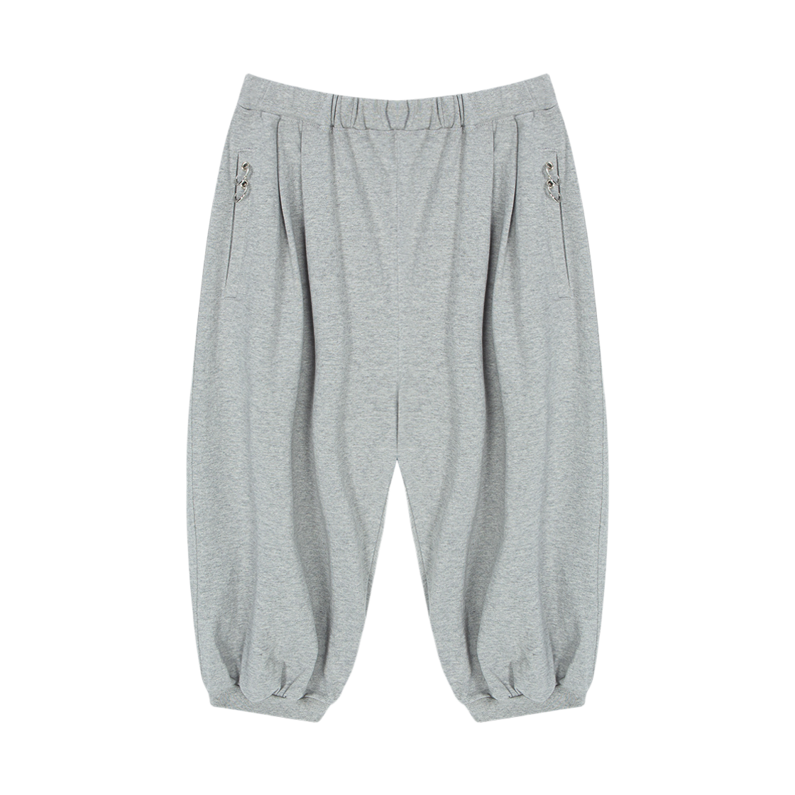 HF26BPT015GR HIGHTIDE FRANKIE Sweat Capri Jogger Pants Grey