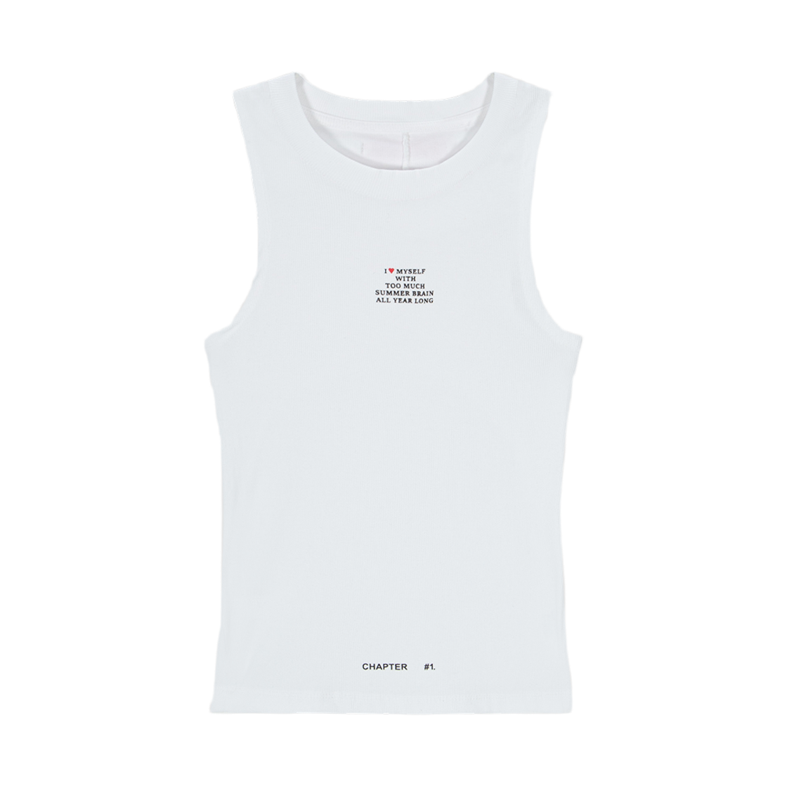 HF26BSL008WT HIGHTIDE FRANKIE Summer Brain Halter Neck Top White