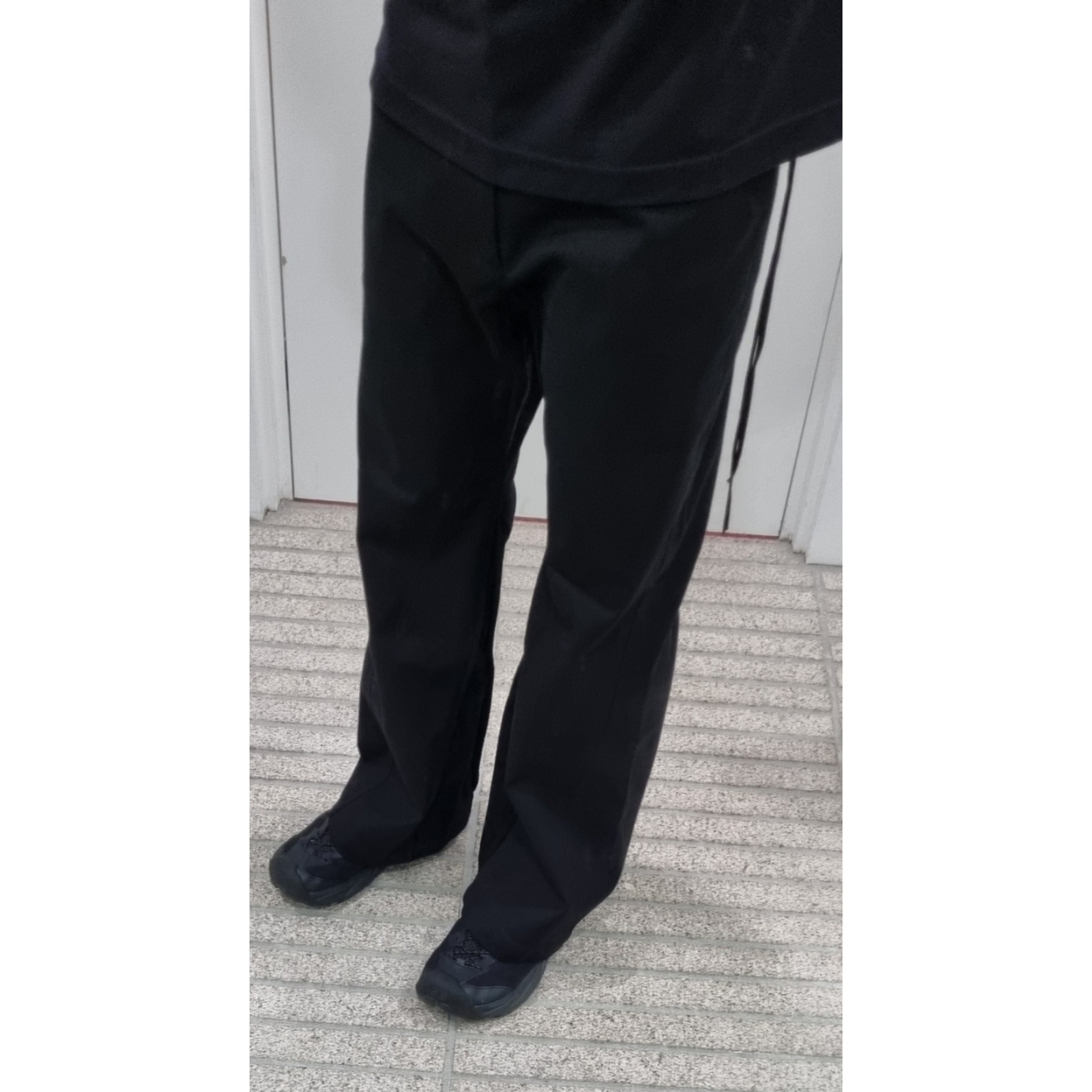 Hoka Hopara 2 Black, Xlim EP.9 02 Trousers Black 착용 스타일 - 3
