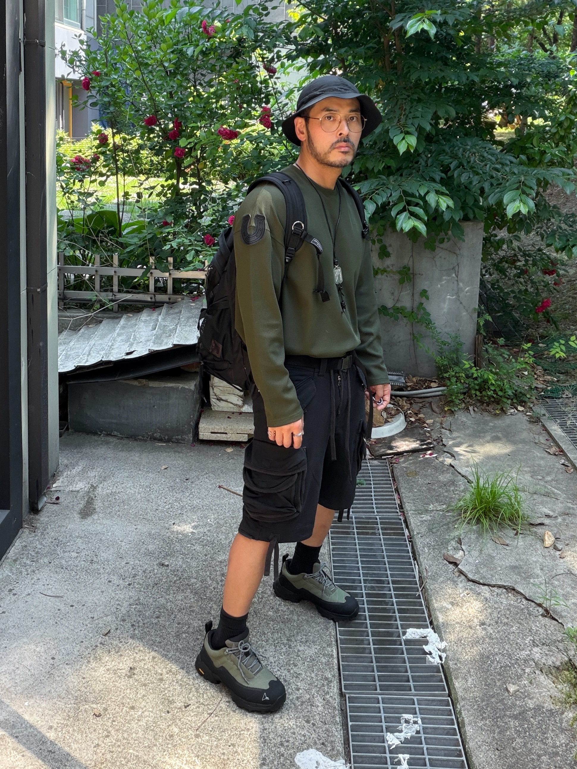 Roa Hiking Katharina Olive Black 착용 스타일 - 2