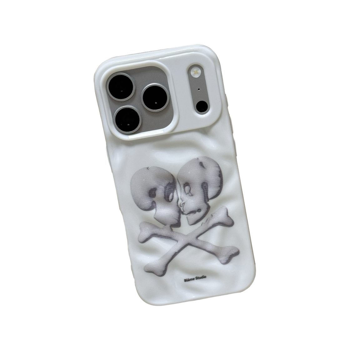 블레임스튜디오 더블 화이트 스컬 케이스(BLAMESTUDIO Double White Skull Case) - 2