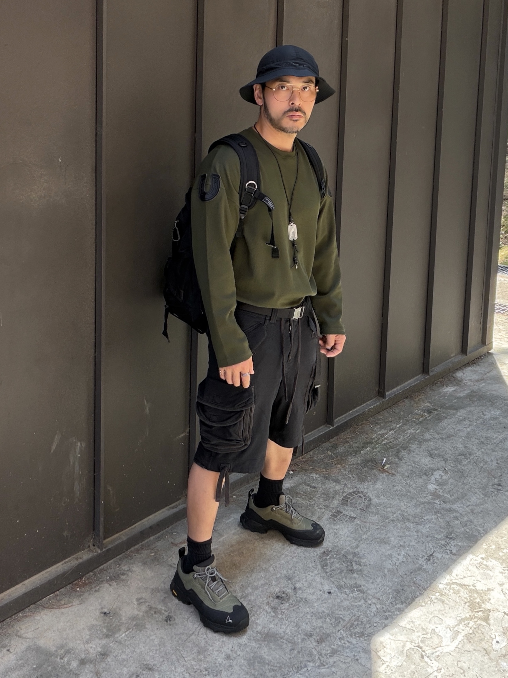 Roa Hiking Katharina Olive Black 착용 스타일 - 5