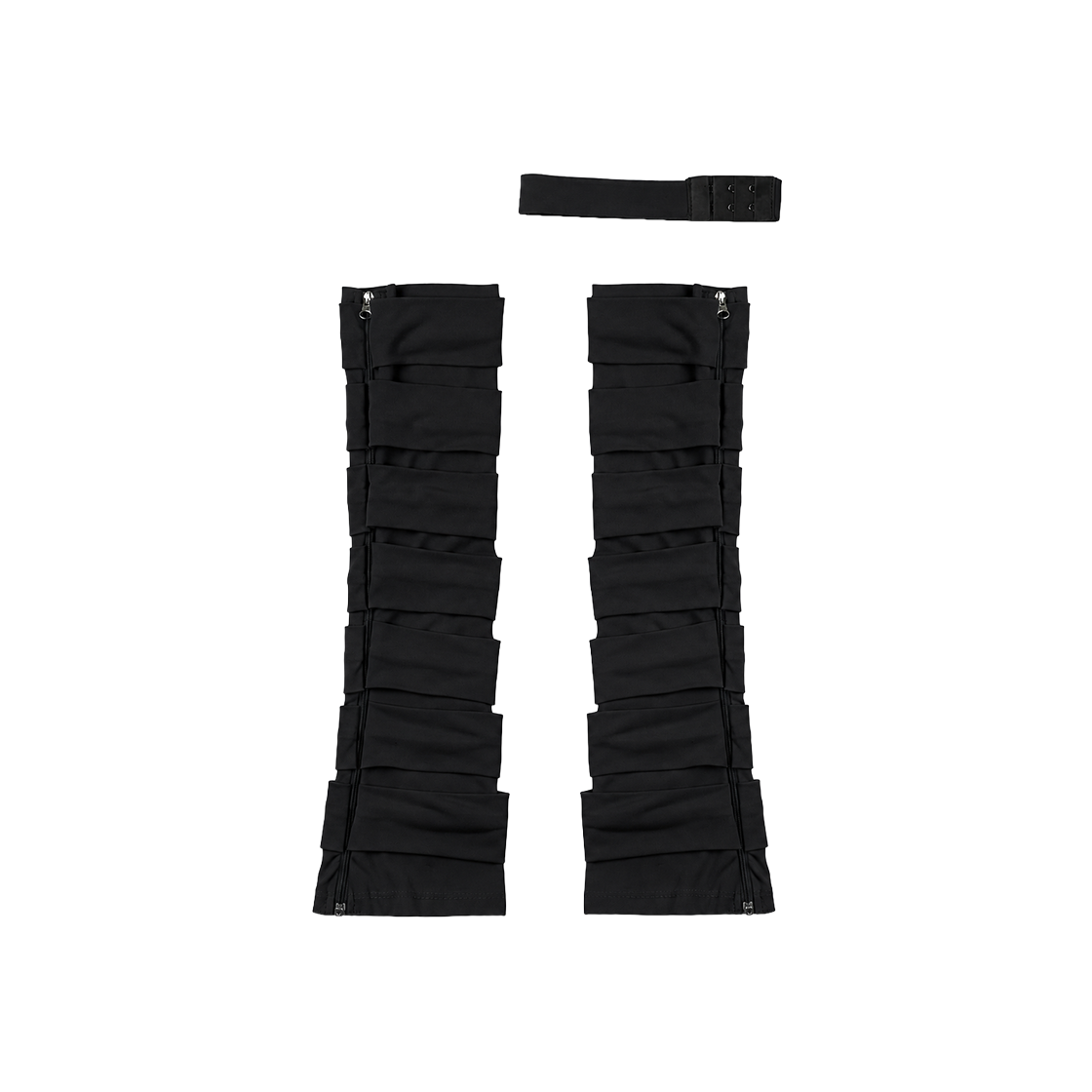 본네 밴디지 레그워머 블랙(Bonnae bandage leg warmer Black)