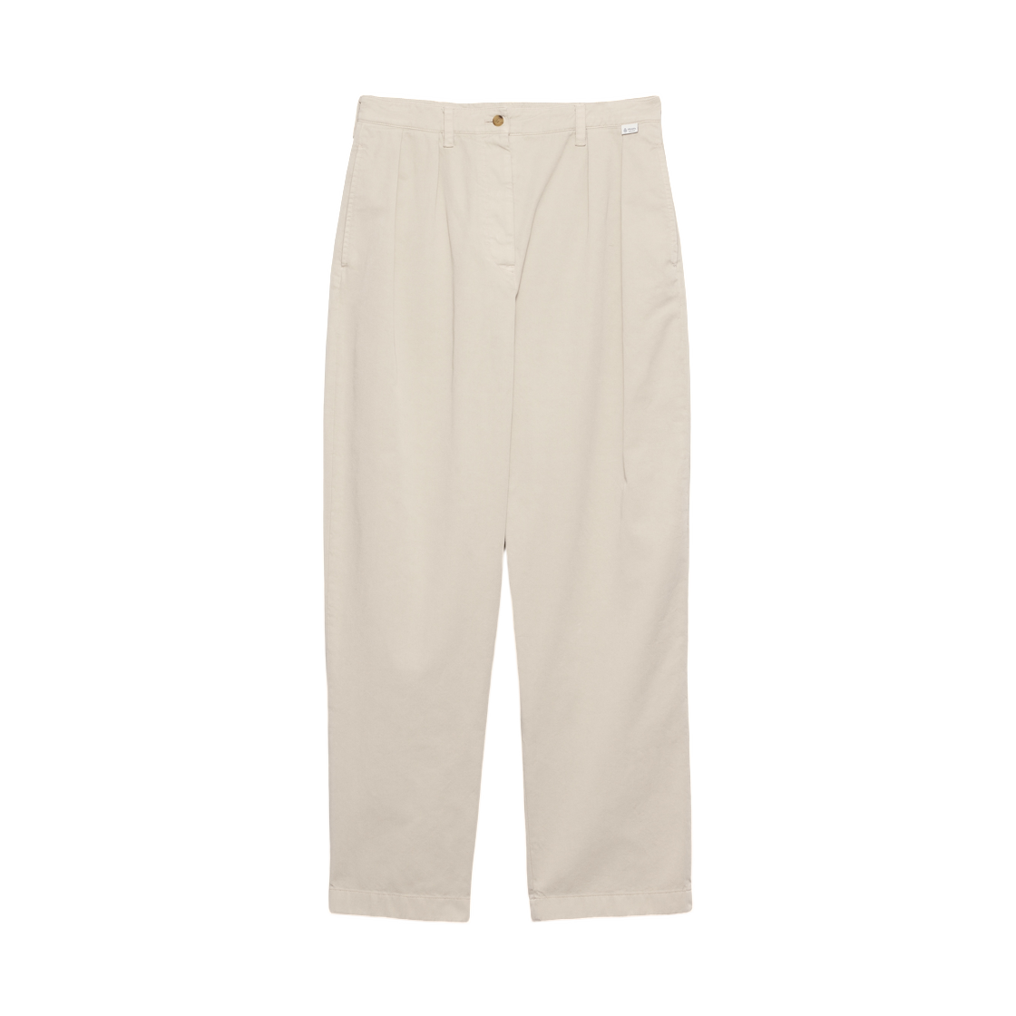 P262K-192A-F0036 (W) Prada Old Gabardine Pants Sand Beige
