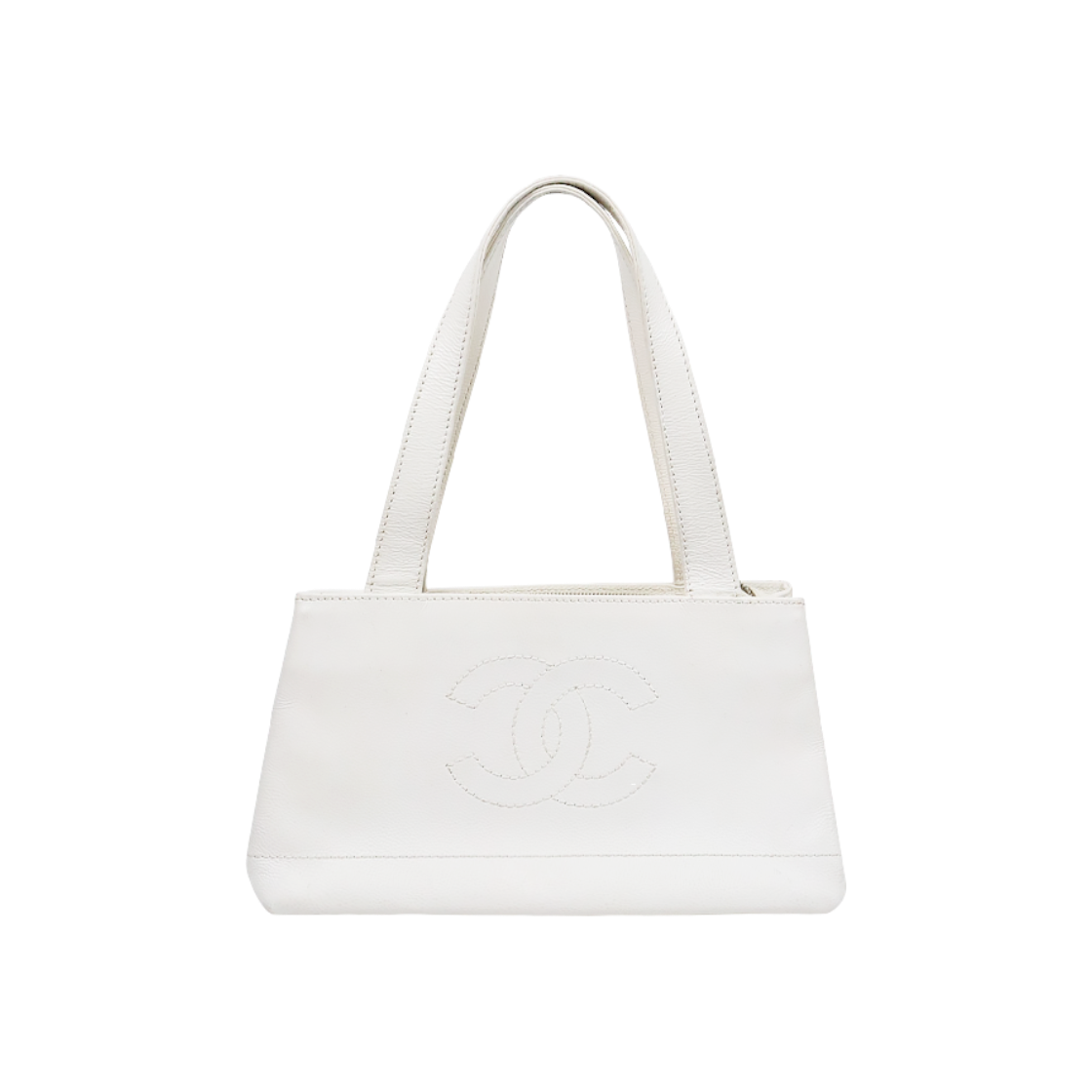 샤넬 화이트 캐비어 빅CC 숄더백 A-A60001(Chanel White Caviar Big CC Shoulder Bag A-A60001) - 1