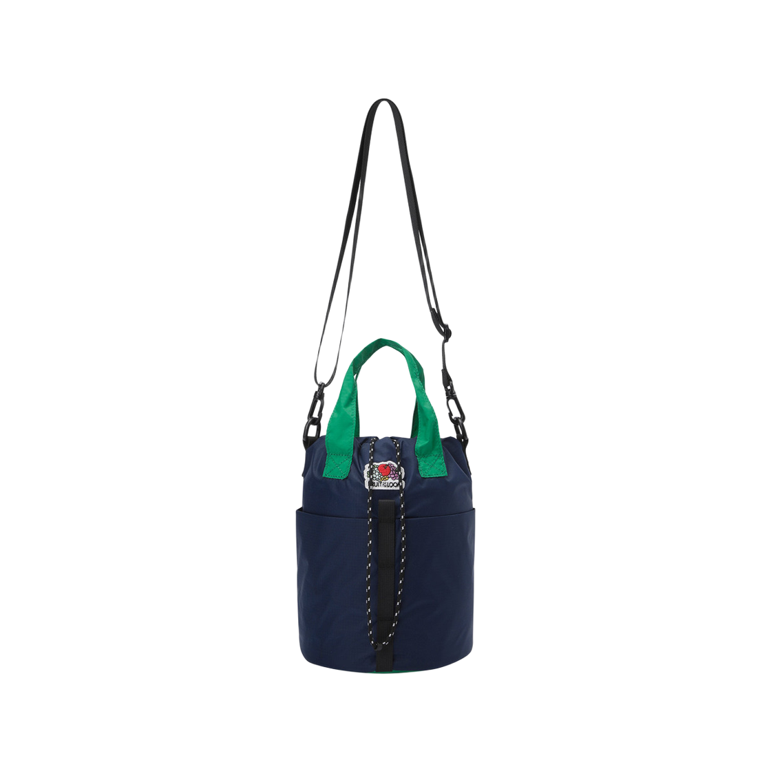 프룻오브더룸 프루티 보냉 토트 복조리백 네이비(fruitoftheloom Fruity Cooler Tote Drawstring Bag NAVY)