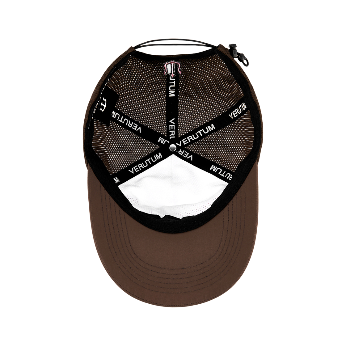 베루툼 슬로건 트러커 햇 브라운(VERUTUM VSH257 Slogan Trucker Hat Brown) - 5