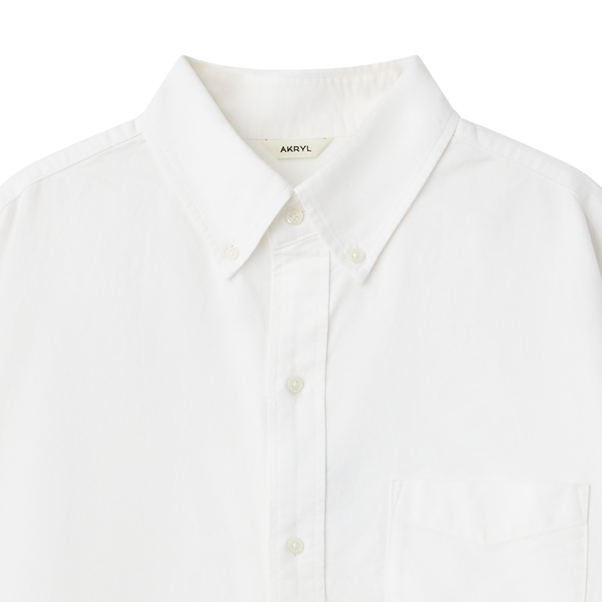 아크릴 옥스포드 셔츠 화이트 - 26FW(AKRYL Oxford Shirt White - 26FW) - 3