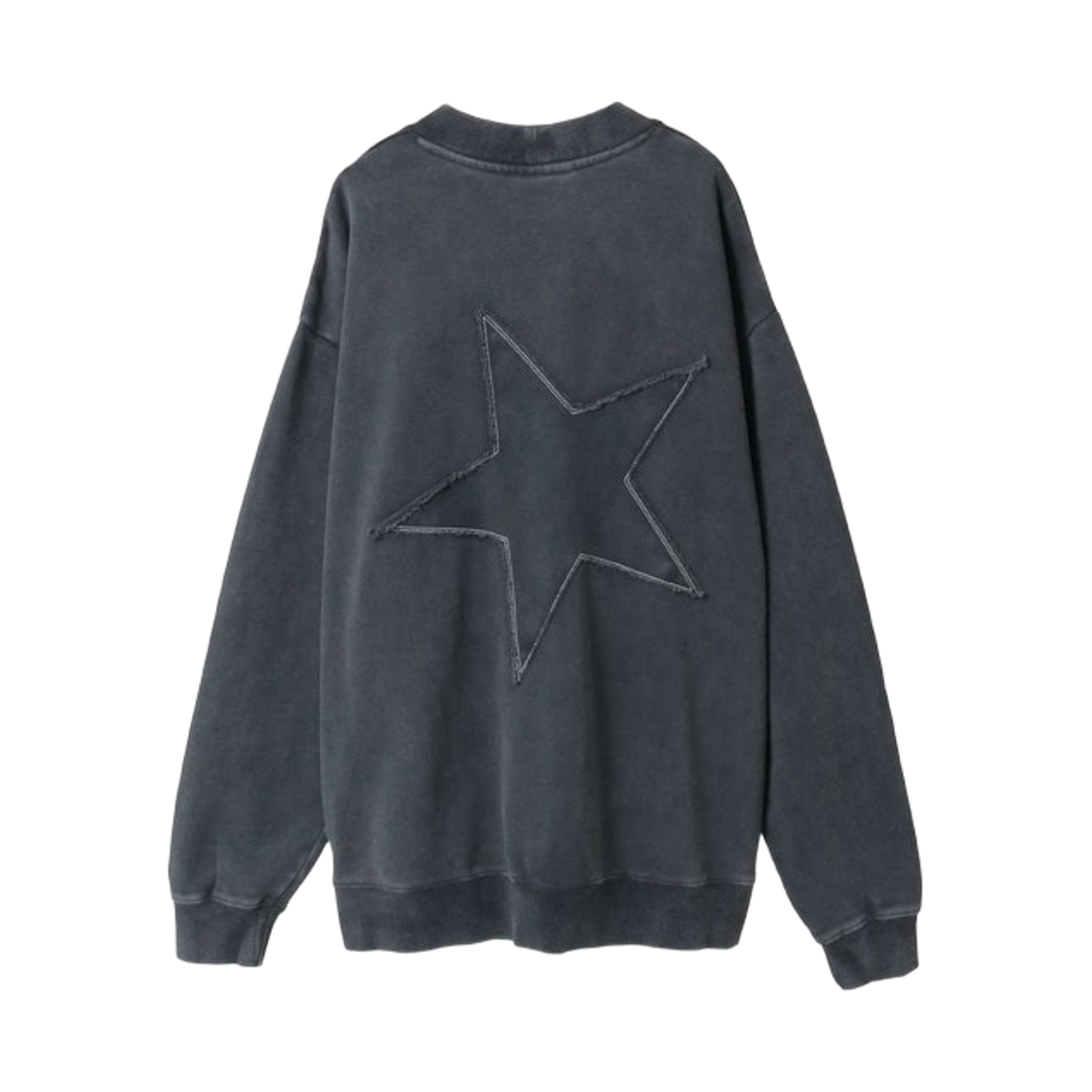 컨버스 도쿄 백 스타 패치 스웨트 가디건 네이비(Converse Tokyo Back Star Patch Sweat Cardigan Navy) - 2
