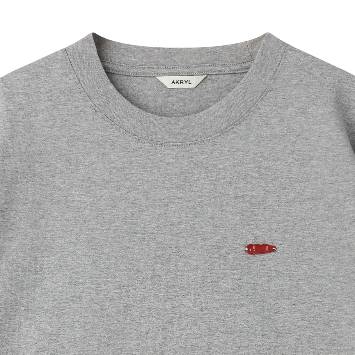 아크릴 저지 티 그레이 - 26FW(AKRYL Jersey Tee Grey - 26FW) - 3