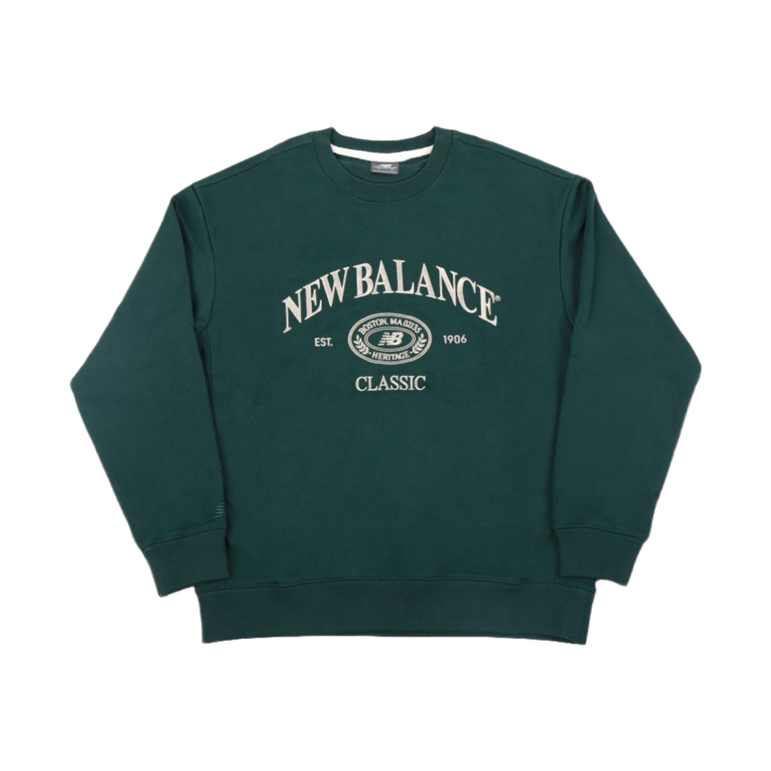 NBNCE41313-62 New Balance Heritage Sweatshirt Hunter