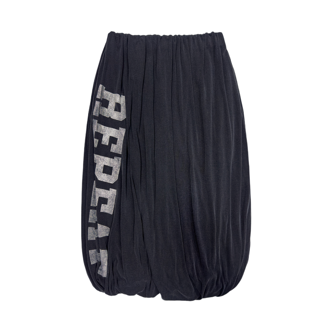 캐주얼 매뉴얼 볼륨 스커트 피그먼트 워시드 차콜(Kasual Manual Volume Gather Skirt Pigment Washed Charcoal) - 1