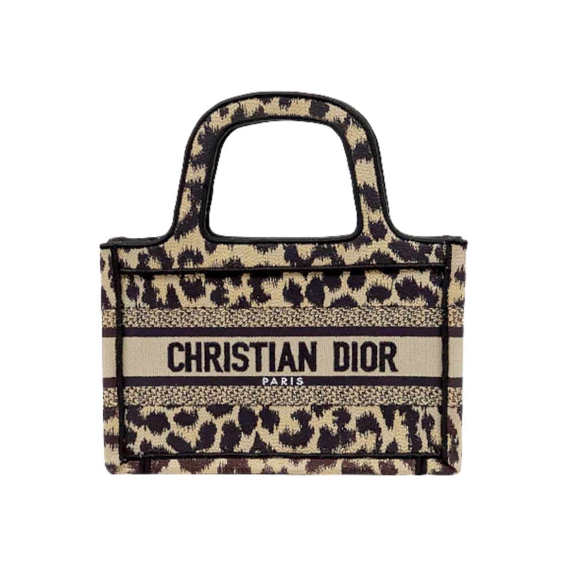 ITEMJGGGN9FB Dior Leopard Mini Book Tote Bag C-A59723