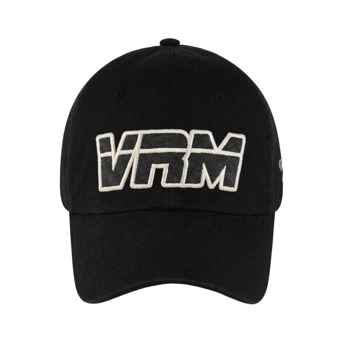 베루툼 VRM 아플리케 로고 피그먼트 볼캡 블랙(VERUTUM BC251P VRM Applique Logo Pigment Ball Cap Black) - 2
