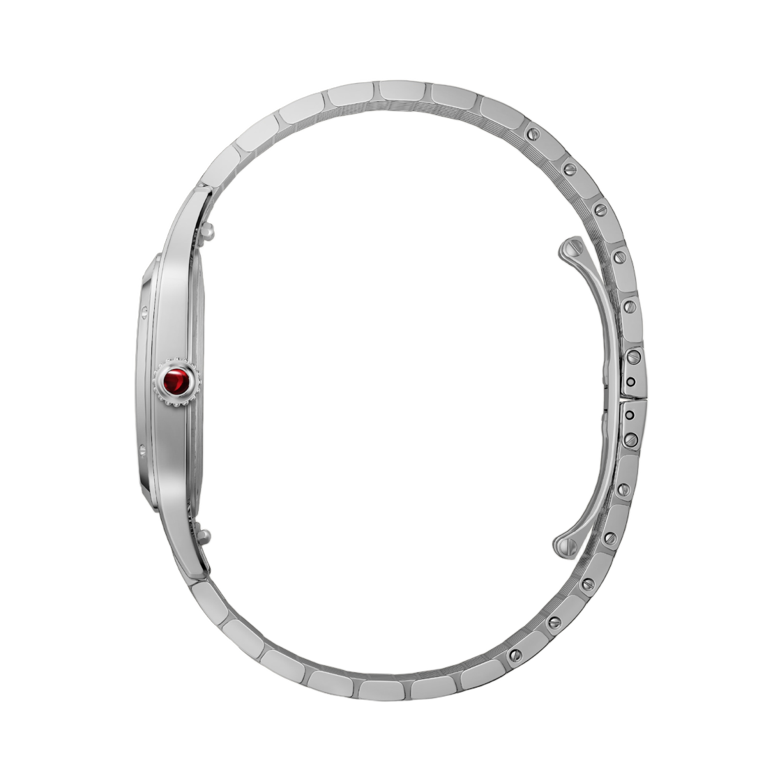 까르띠에 산토스-뒤몽 워치 플래티늄 화이트 골드 플래티늄 브레이슬릿(Cartier Santos-Dumont Watch Platinum White Gold Platinum Bracelet) - 2