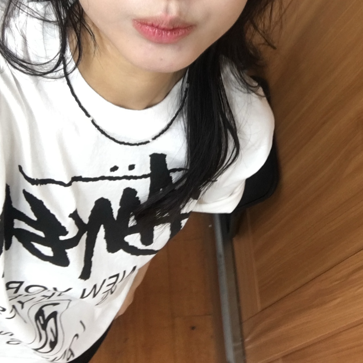 Stussy World Tour T-Shirt White 착용 스타일