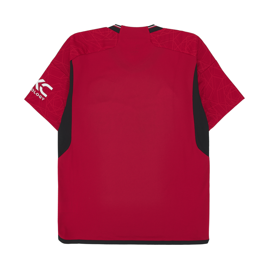 아디다스 맨체스터 유나이티드 2023/24 홈 저지 팀 컬리지에이트 레드 - KR 사이즈 (논 마킹 버전)(Adidas Manchester United 2023/24 Home Jersey Team Collegiate Red - KR Sizing (Non Marking Ver.)) - 2
