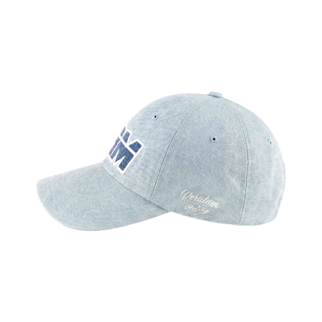 베루툼 VRM 아플리케 로고 피그먼트 볼캡 스카이블루(VERUTUM BC251P VRM Applique Logo Pigment Ball Cap Skyblue) - 3