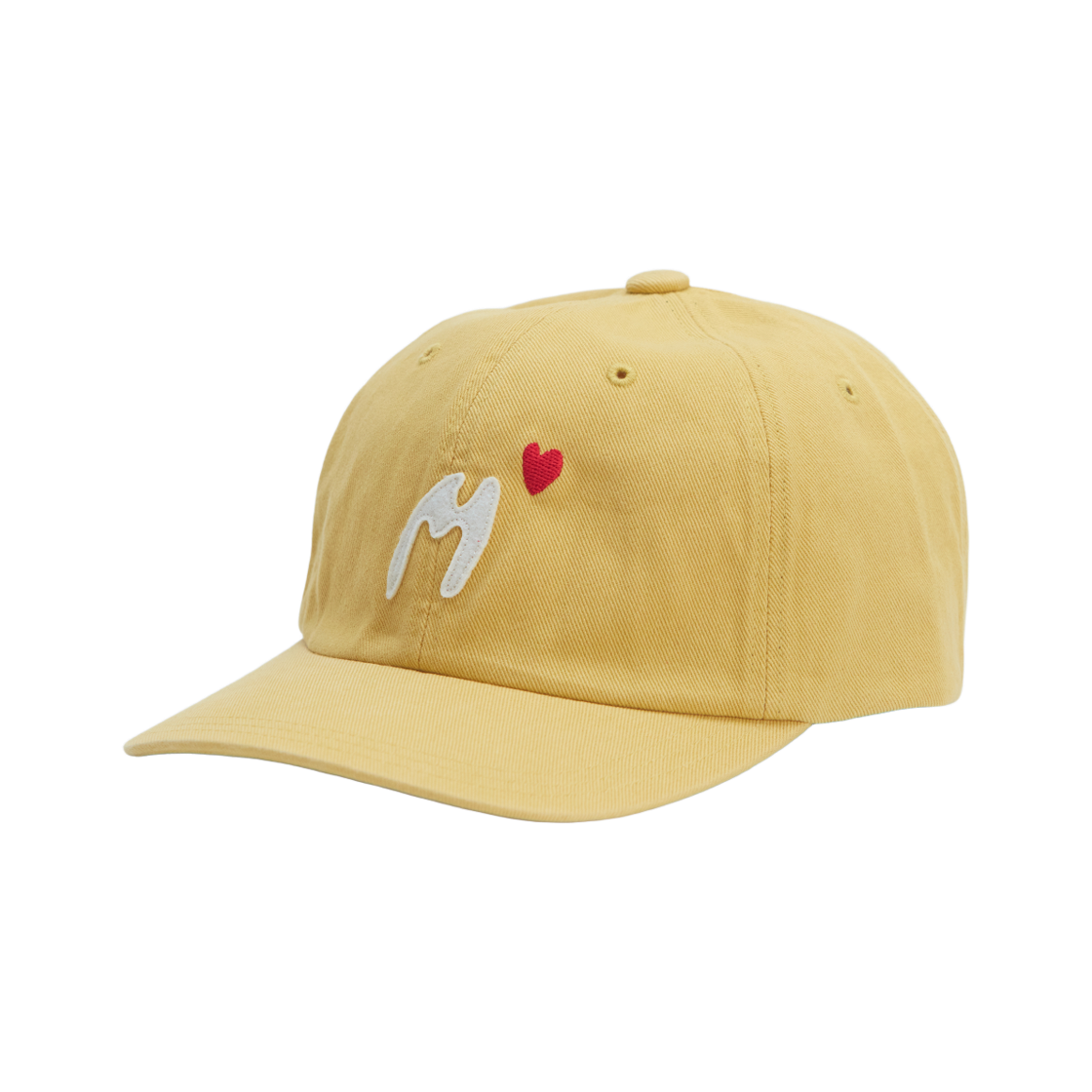 마스포켓 아플리케 크러쉬 캡 옐로우(Marspocket Applique Crush Cap Yellow)