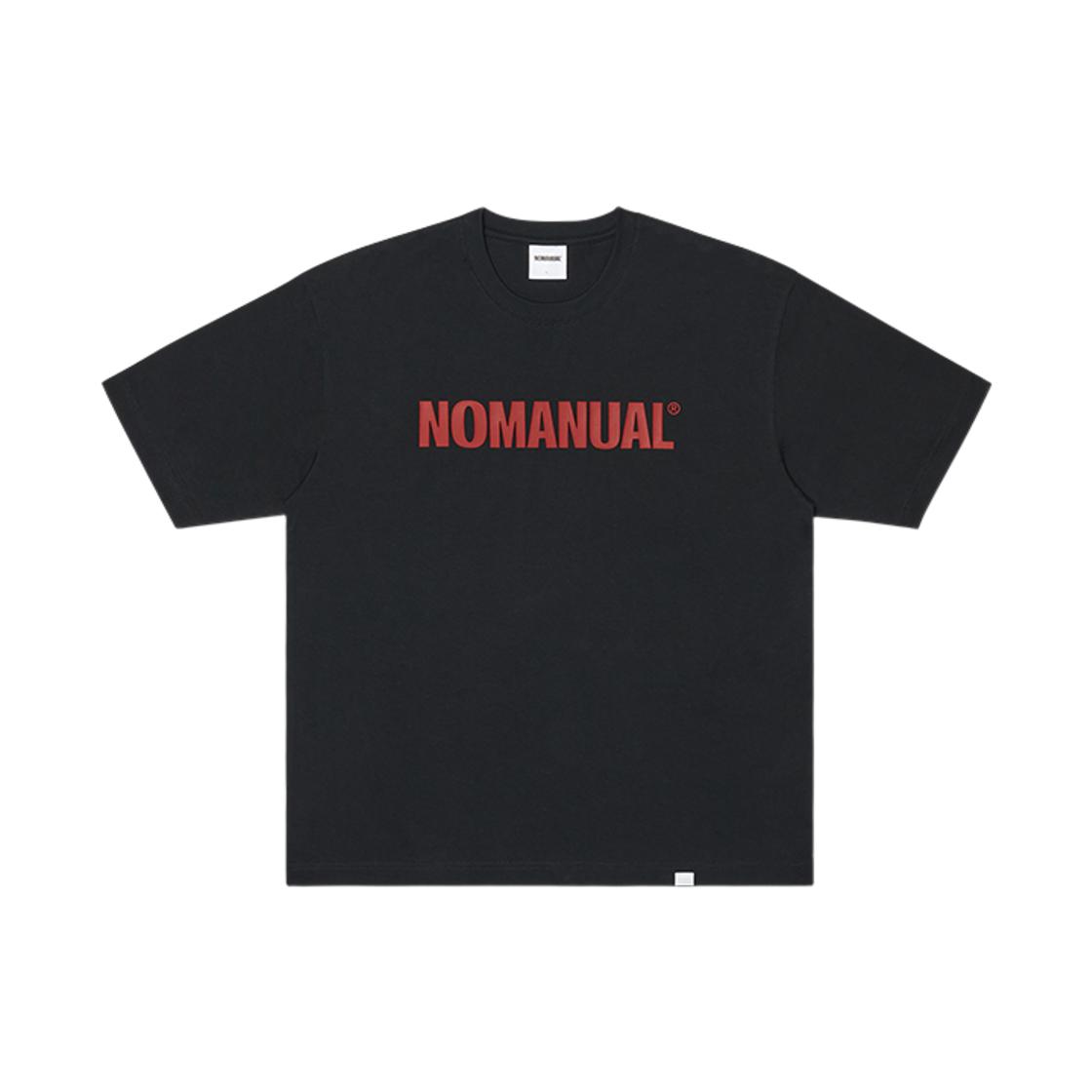 NMSS62TS16BLK NOMANUAL NM Text Logo T-shirt Black