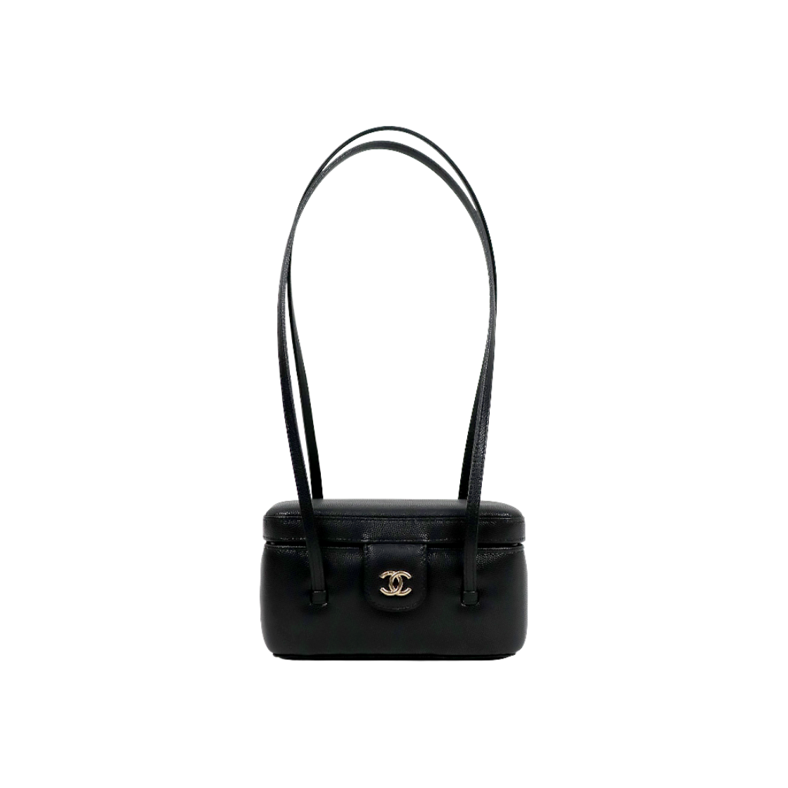 ITJBNPH4AUT9 Chanel Black Mini Preppy Coco Vanity Shoulder Bag