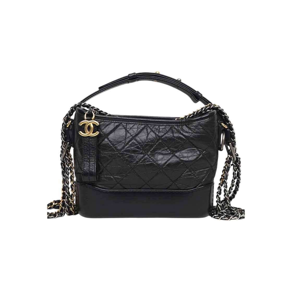 ITF6439488FR Chanel Gabrielle Small Hobo Bag Black 29 Series