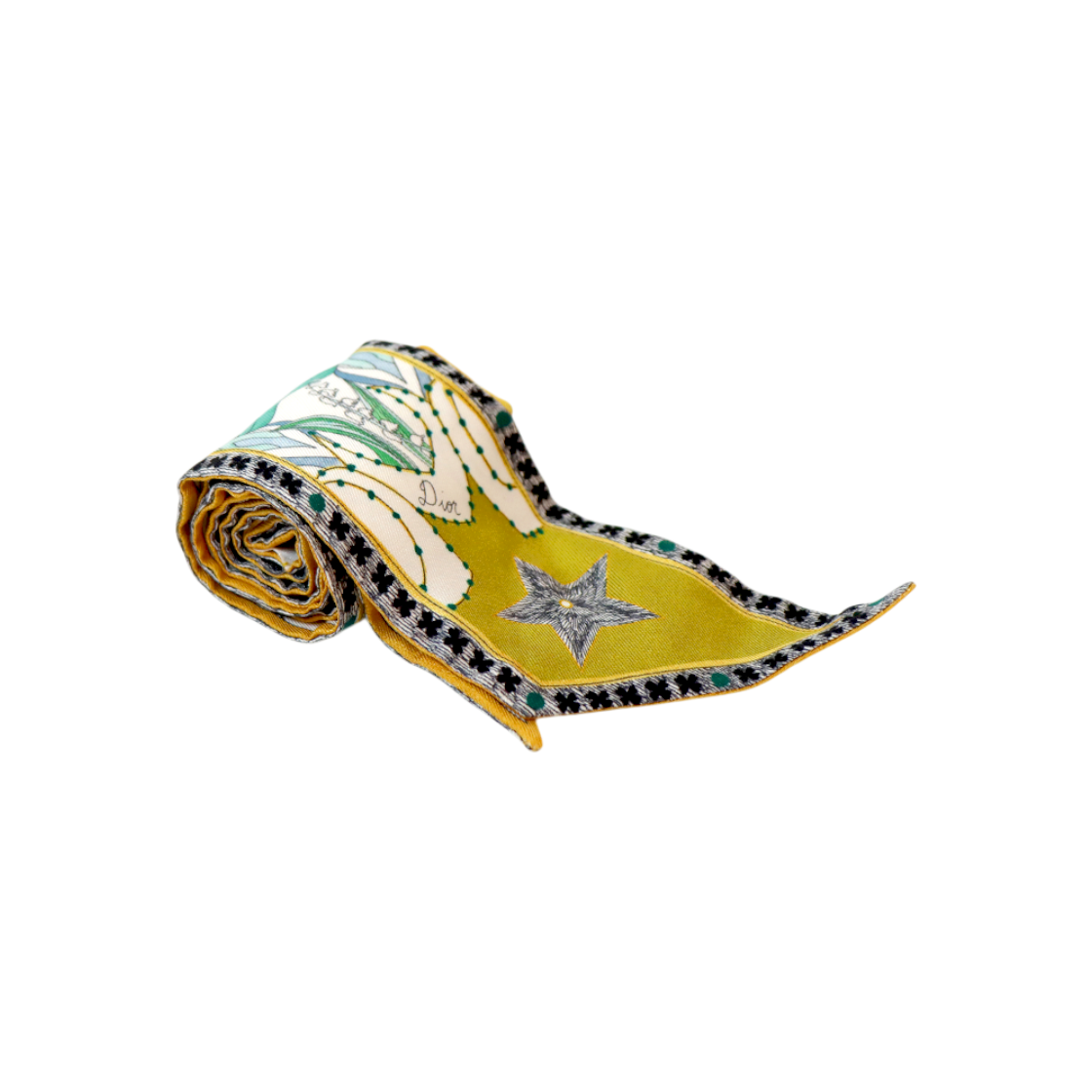 ITSRSOPTKJWN Dior Tarot Twilly Scarf C-B60672