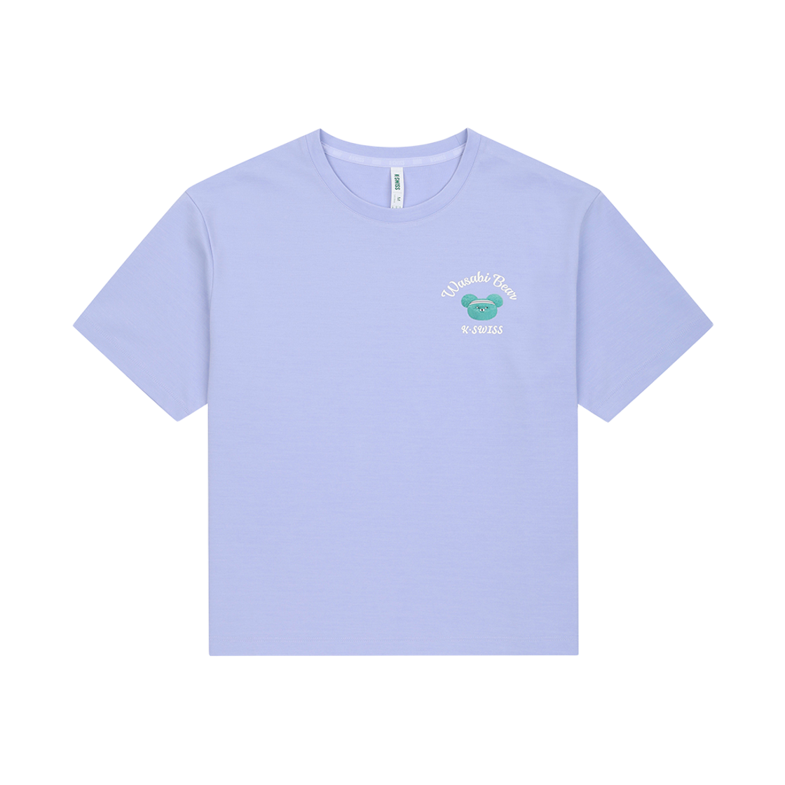 케이스위스 x 와사비 베어 여성 클럽 반팔 티 SB(K-SWISS x WASABI BEAR W CLUB SS T SB)