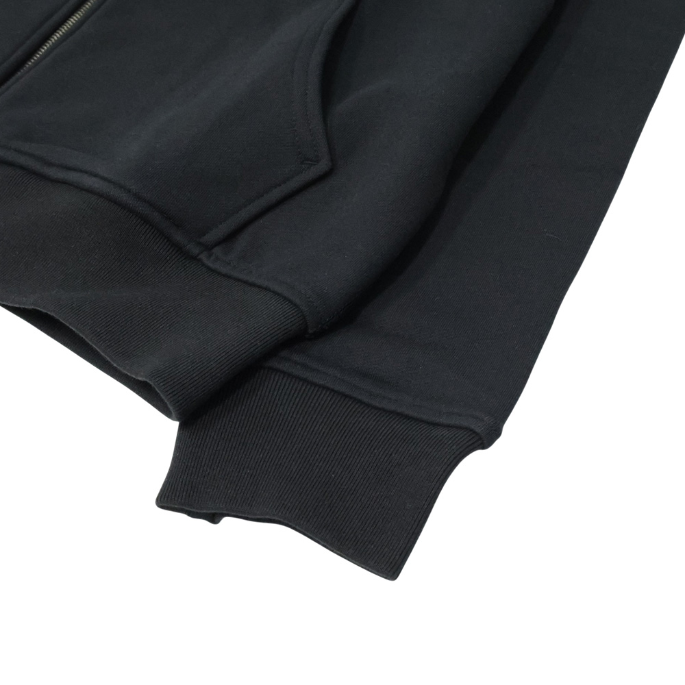 우영미 백로고 후드 집업 블랙 - 26SS(Wooyoungmi Back Logo Hooded Zipup Black - 26SS) - 7