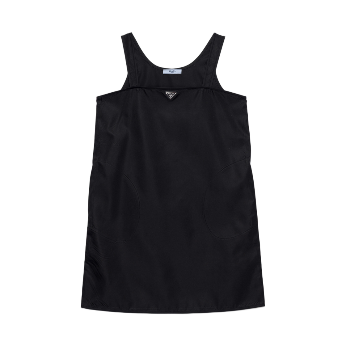 230753-1WQ8-F0002 (W) Prada Re-Nylon Mini-Dress Black