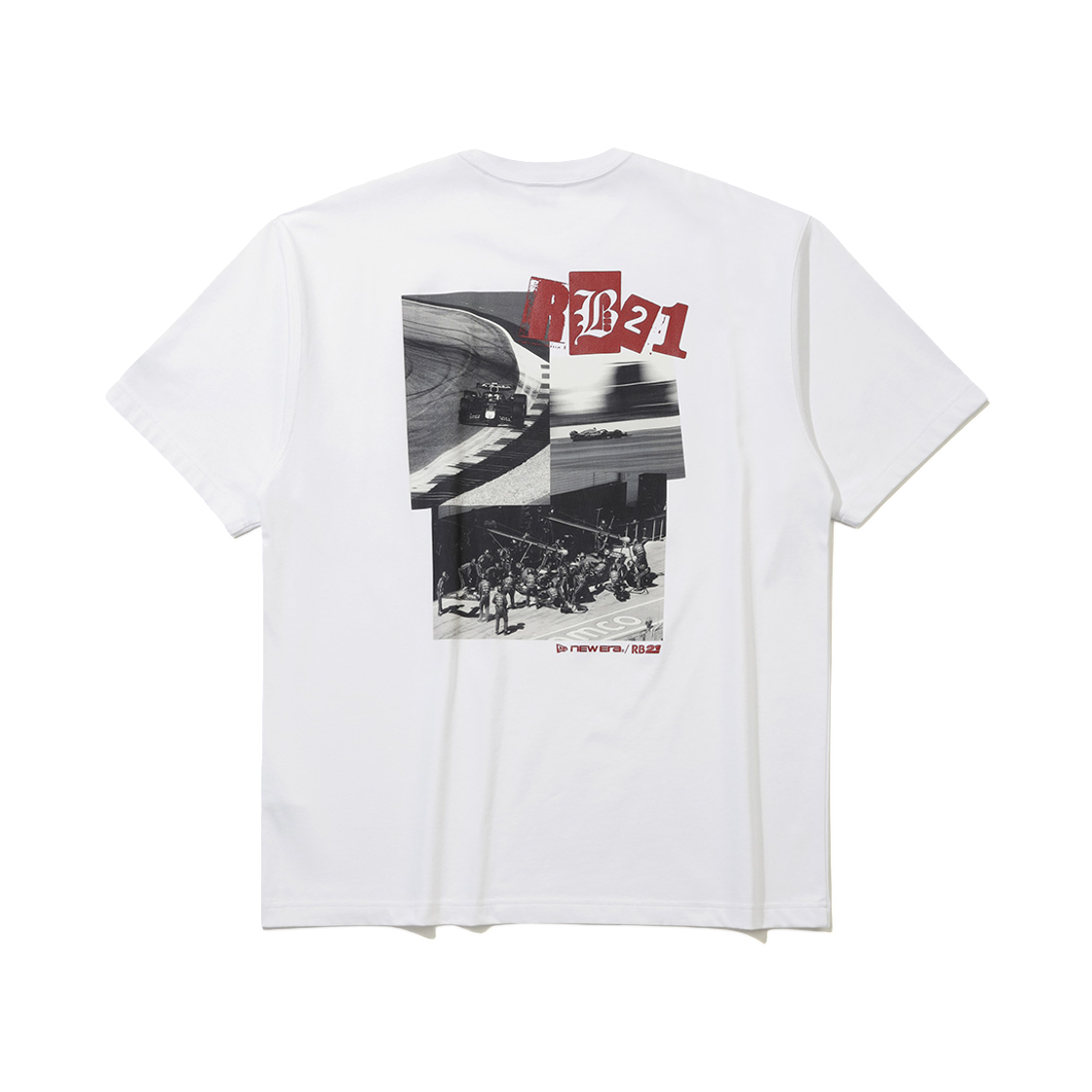 뉴에라 x 오라클 레드불 레이싱 포에버 티셔츠 화이트(New Era x Oracle Red Bull Racing Forever T-Shirt White) - 2