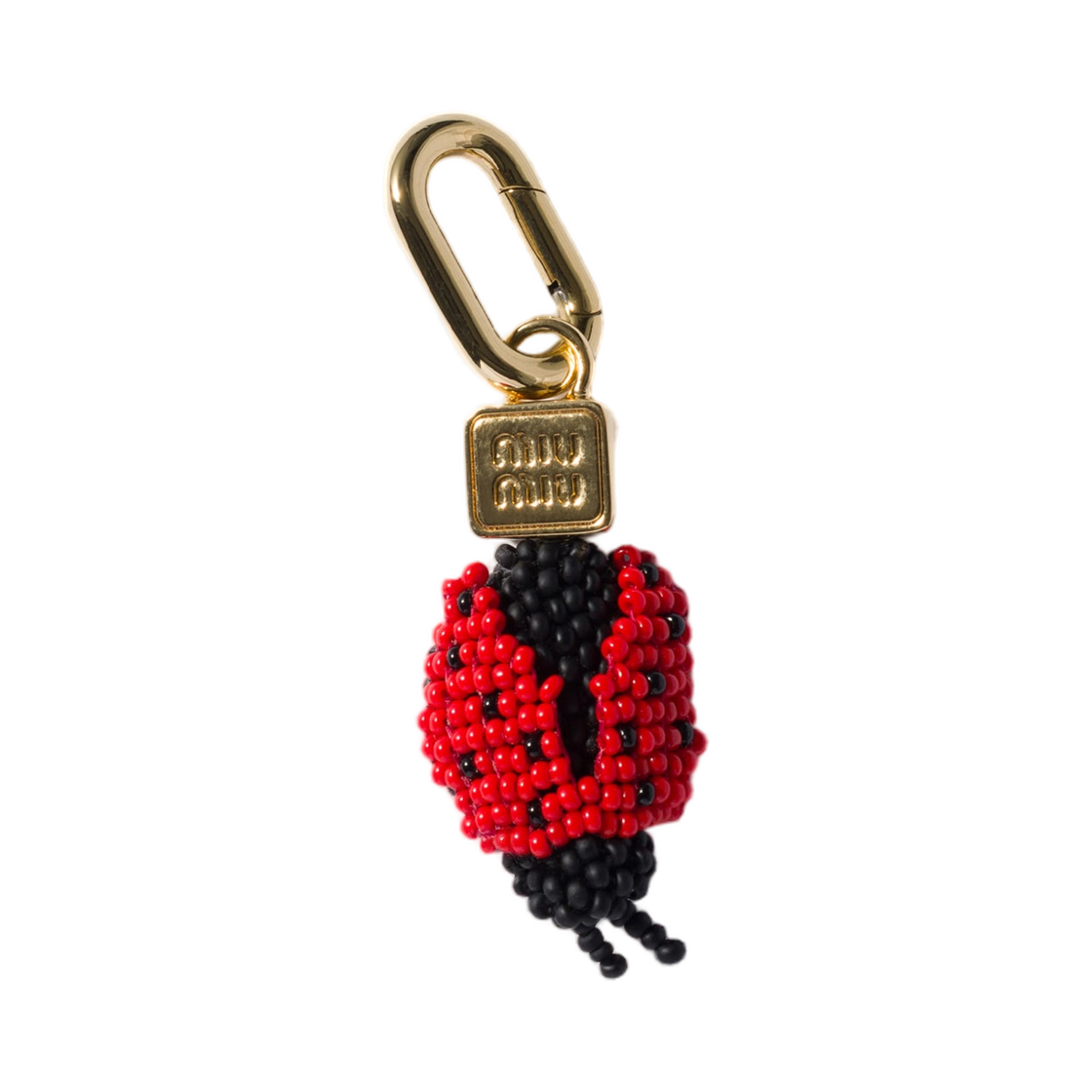 5TT294-2IG7-F0002 Miu Miu Beads Micro Trick Black