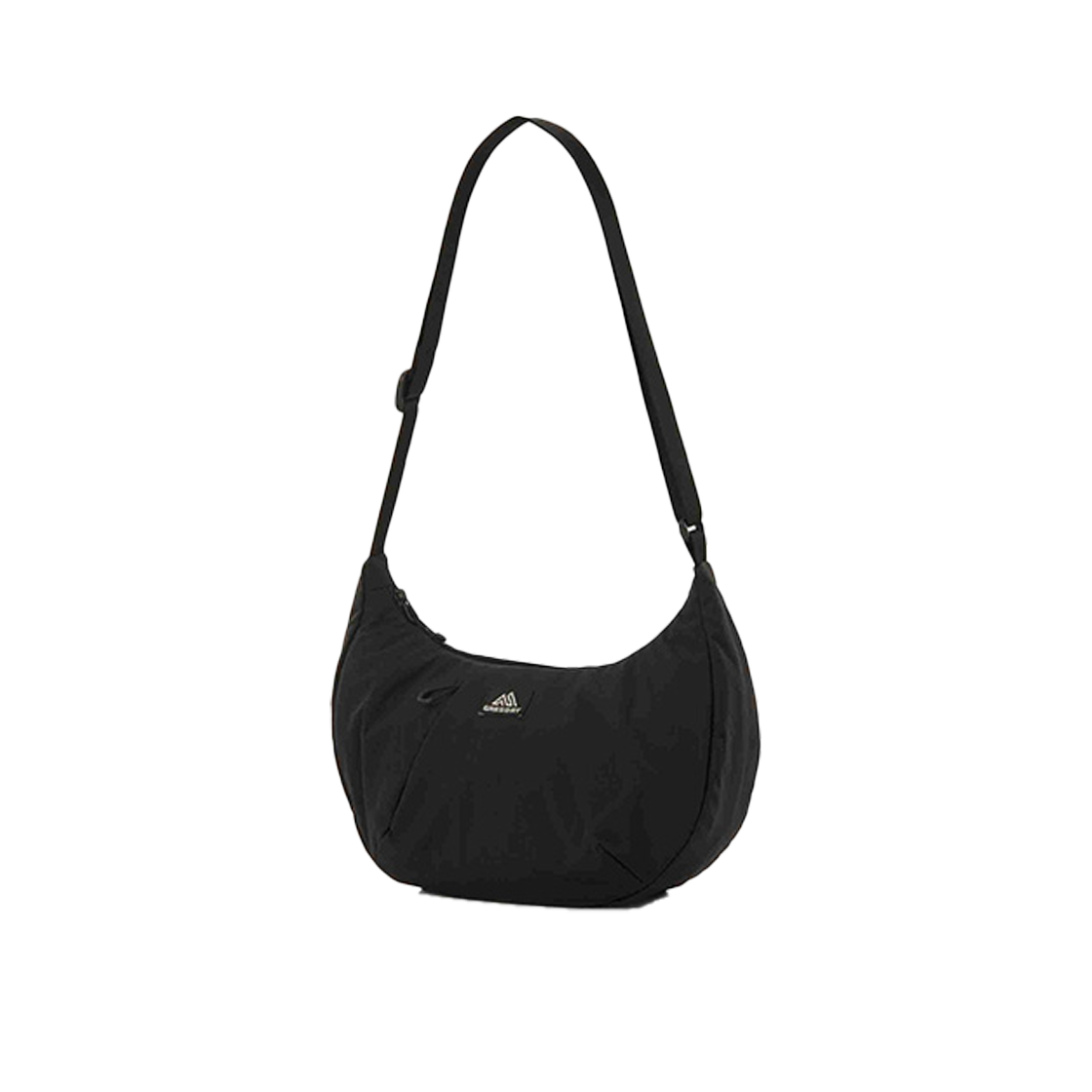 그레고리 수지 하프문 숄더백 M 에보니 블랙(Gregory Suszy Halfmoon Shoulder M Ebony Black)