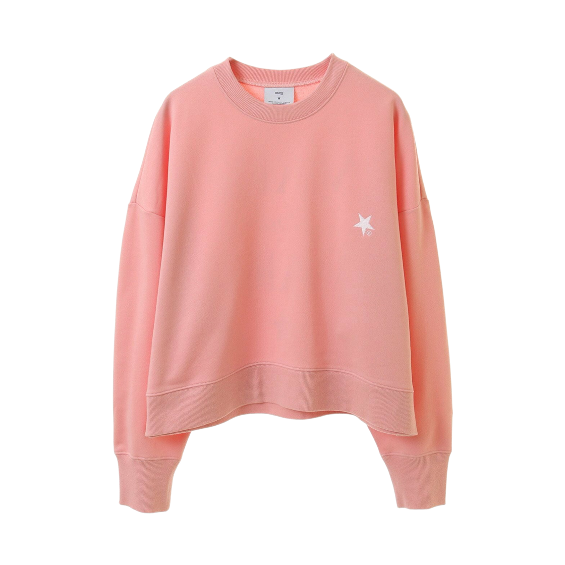 (W) 컨버스 도쿄 백 로고 숏 스웨트 핑크((W) Converse Tokyo Back Logo Short Sweat Pink)