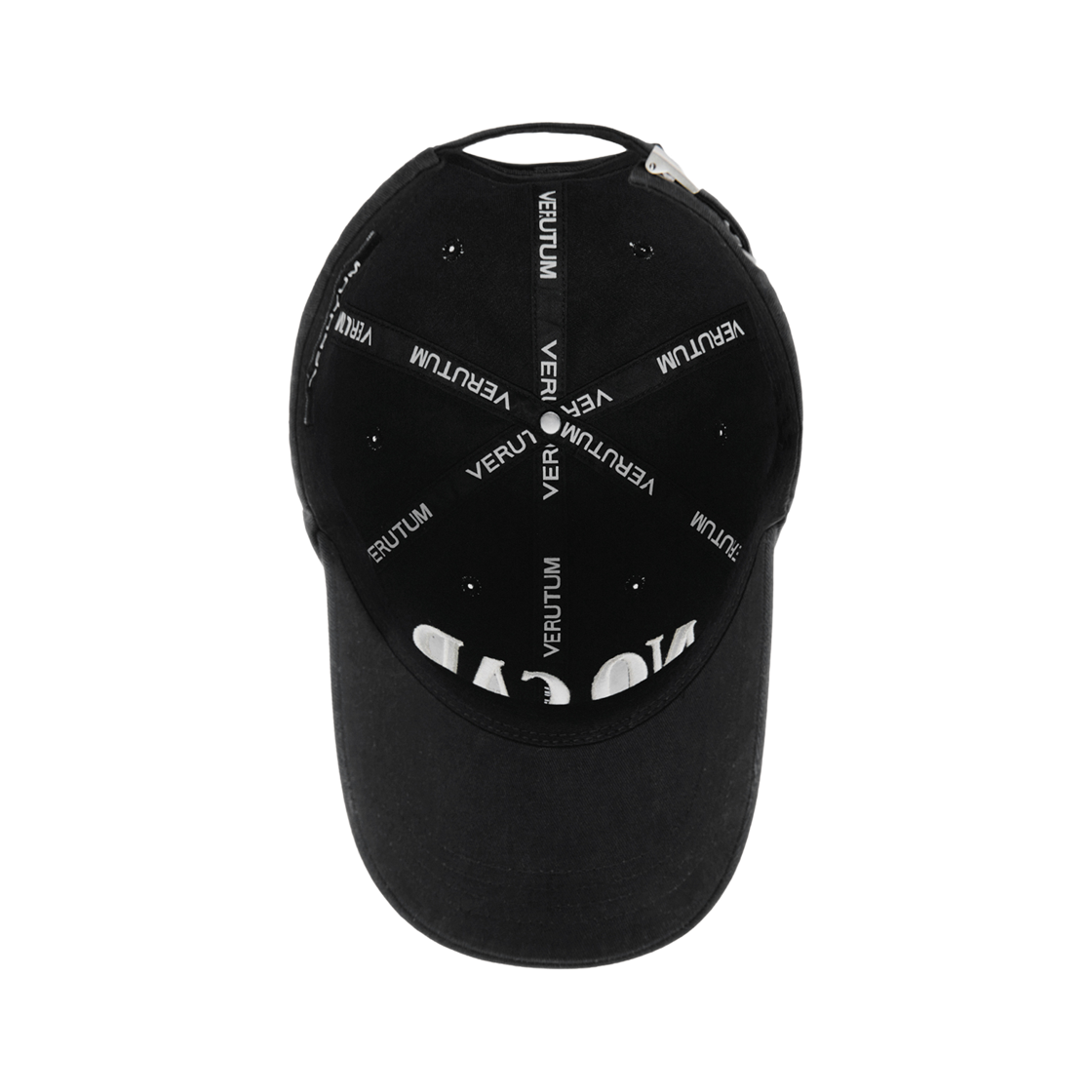 베루툼 노캡 볼드 슬로건 캡 블랙(VERUTUM BC52B No Cap Bold Slogan Cap Black) - 5