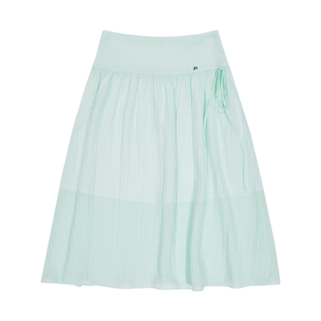 뮈르뮈르 버블 엠보 로우 플레어 스커트 민트(MURMURE ubble Embossed Low Flare Skirt Mint)