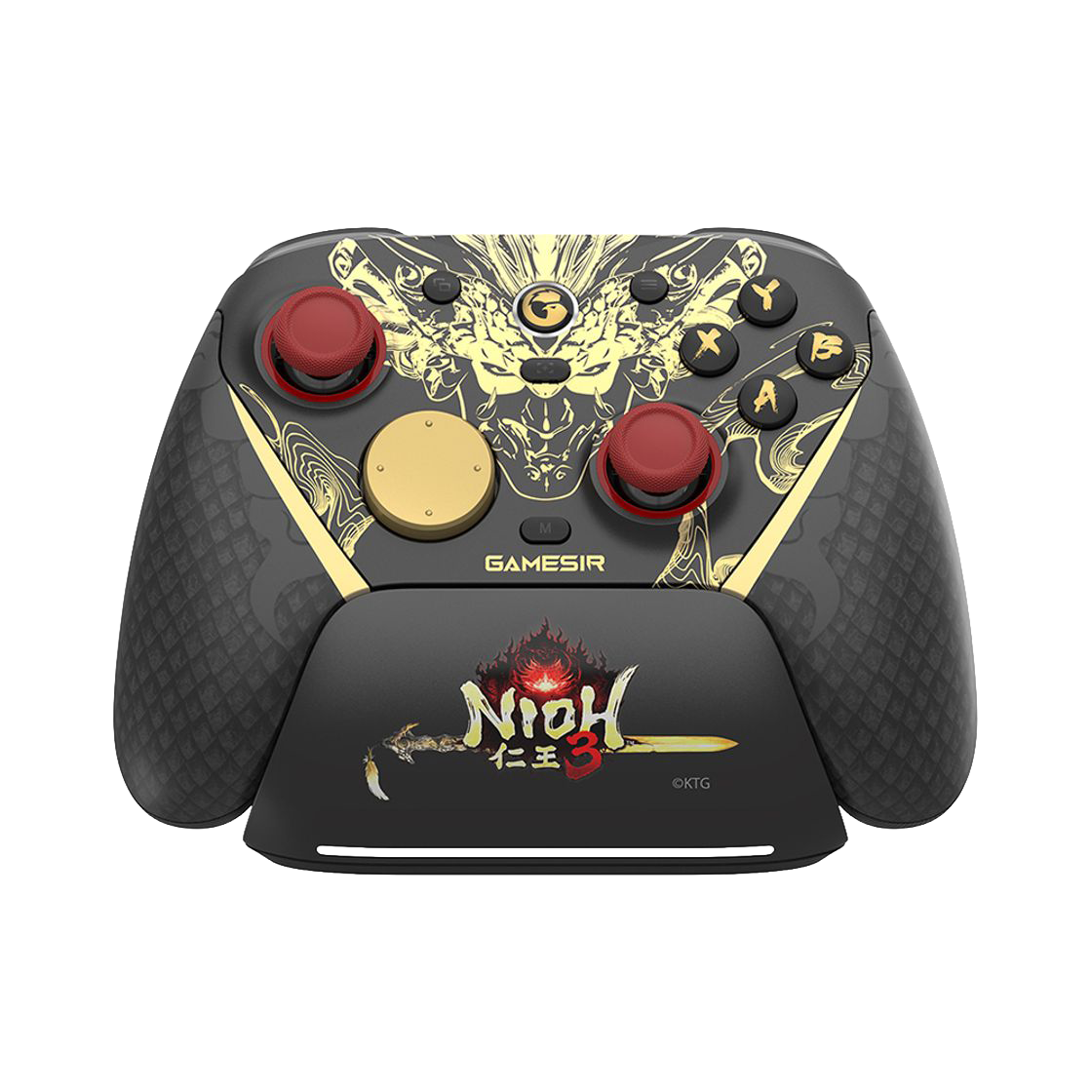게임서 G7 Pro 8K Nioh 3 Edition 에디션 FPS 유무선 게임패드 Xbox PC(GameSir G7 Pro 8K Nioh3 Edition FPS Wireless Gaming Controller for Xbox PC)