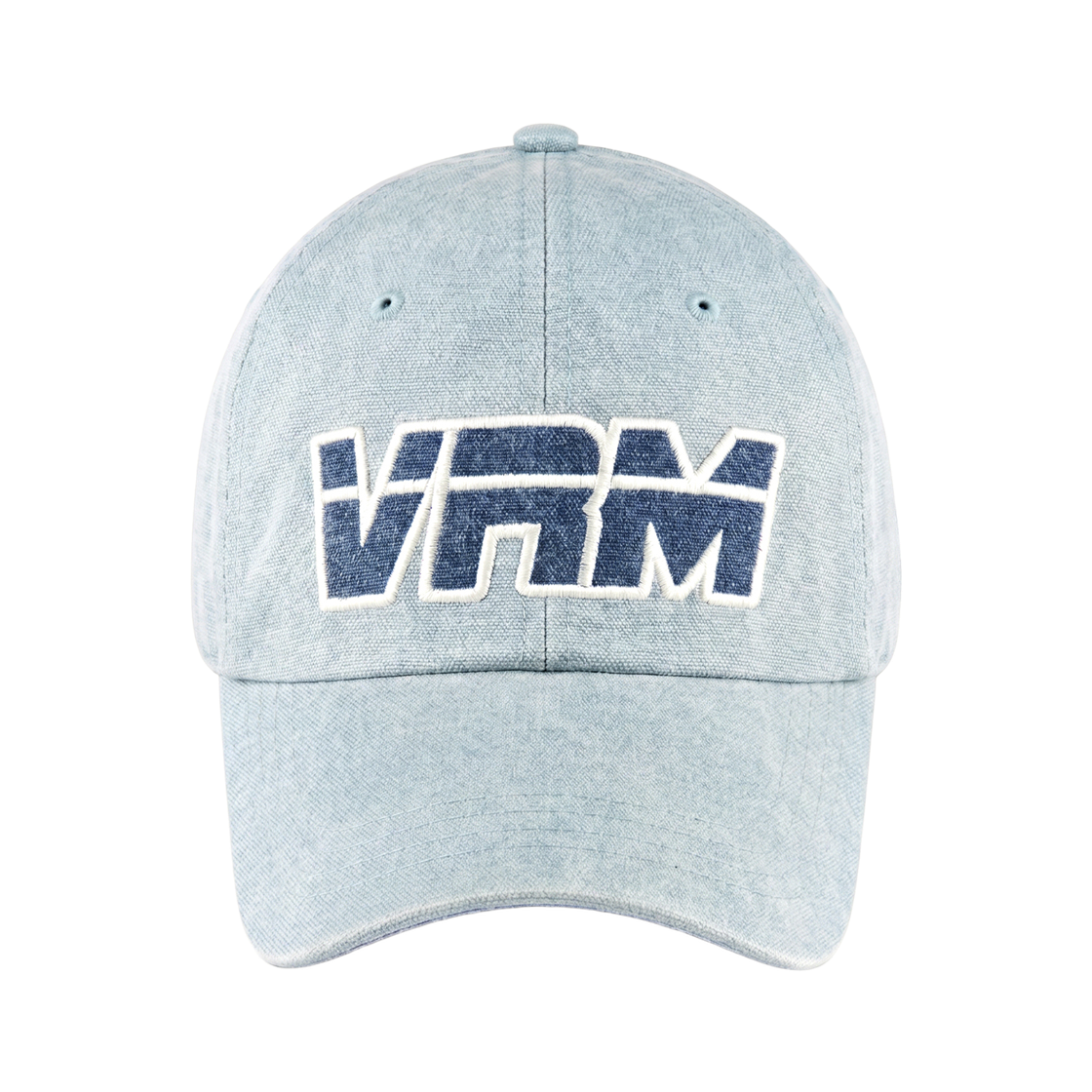 베루툼 VRM 아플리케 로고 피그먼트 볼캡 스카이블루(VERUTUM BC251P VRM Applique Logo Pigment Ball Cap Skyblue) - 2