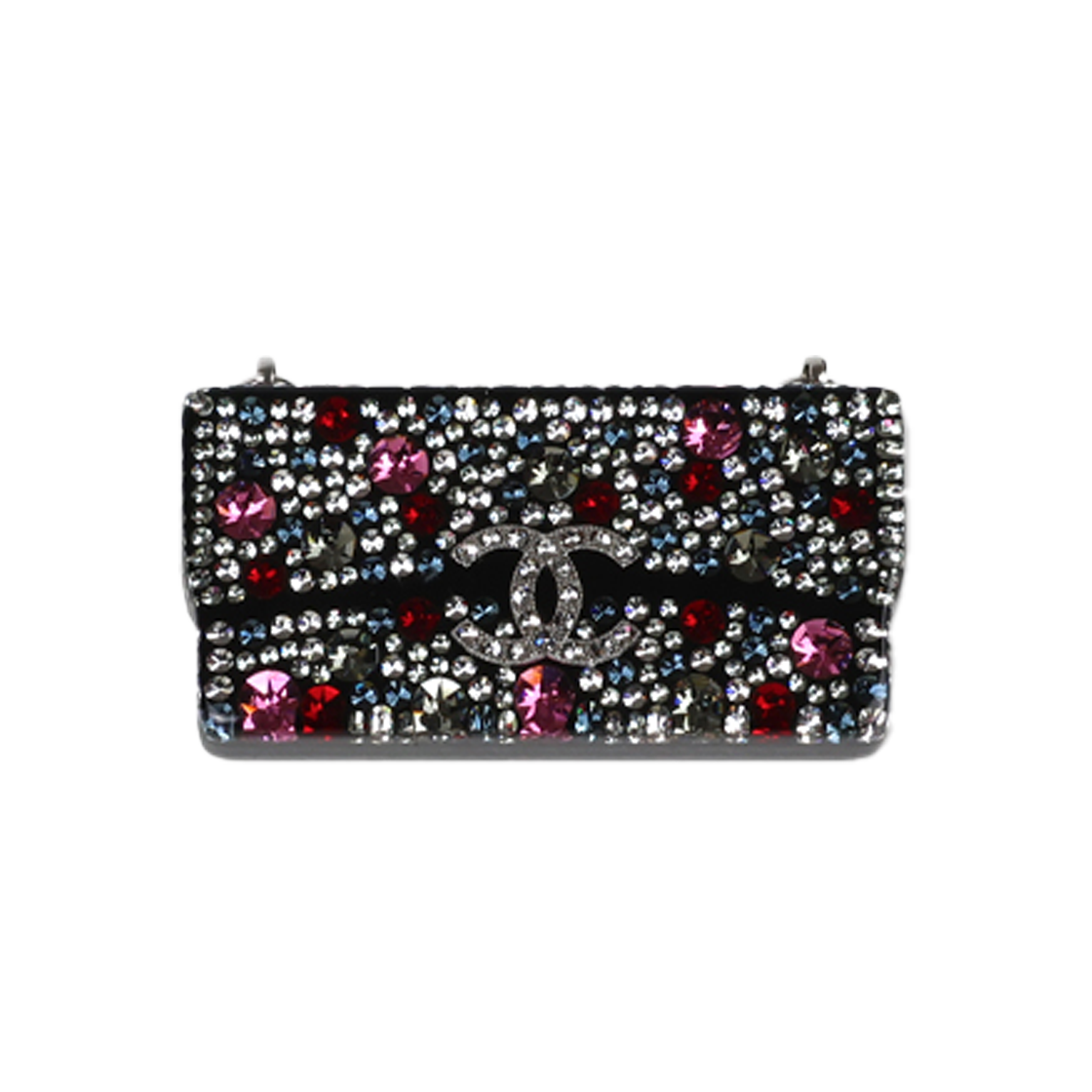 ITFMIS9NHETL Chanel 25S Classic Flap Bag Multi-Color Brooch