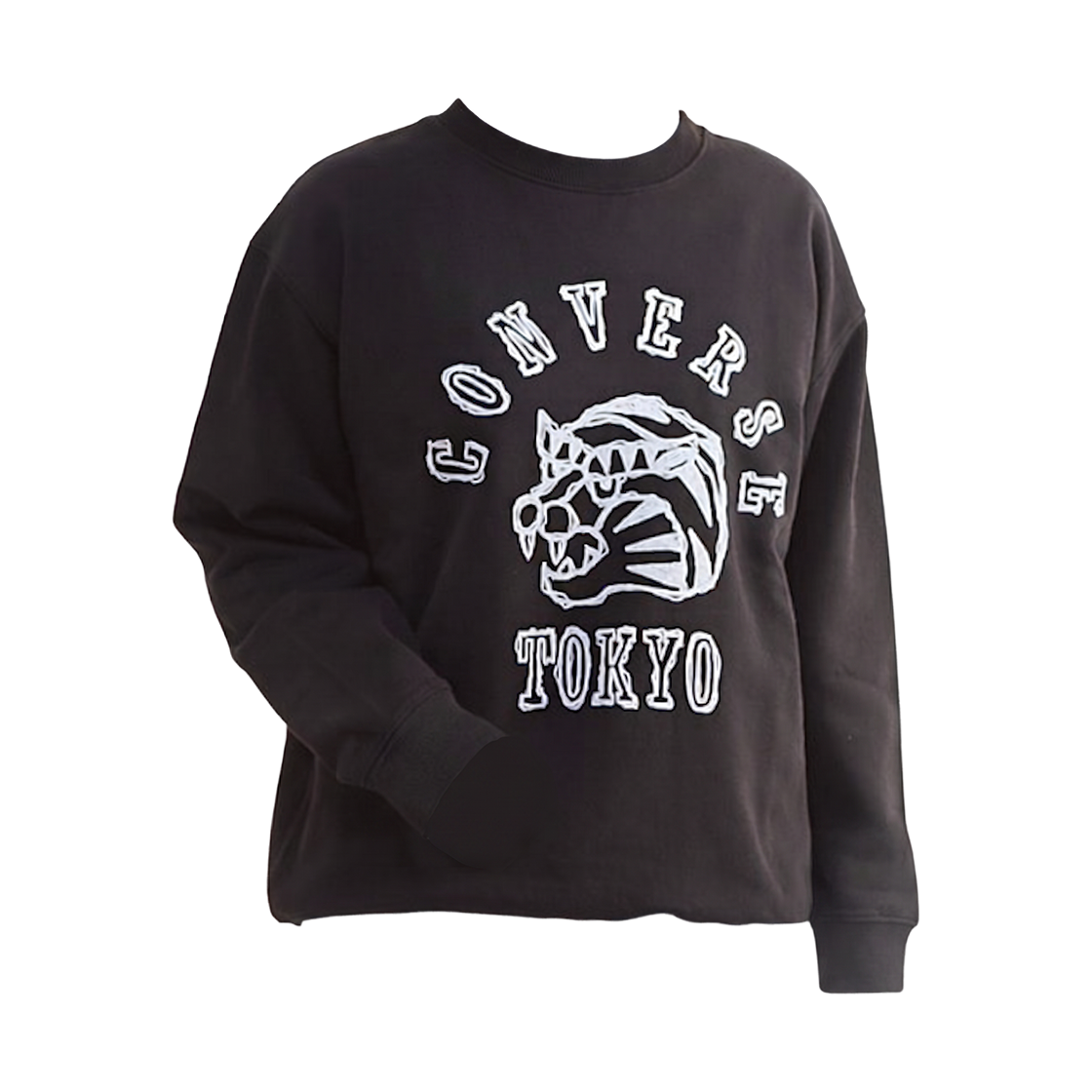 A2861UTS163 Converse Tokyo Tiger Logo Sweat Black