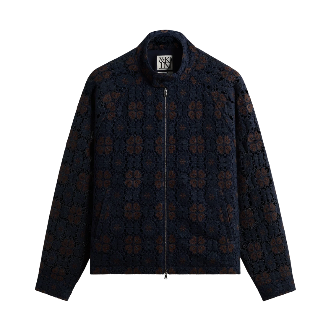 키스 & 킨 레트로 플로럴 레이스 에디 자켓 코스모스(Kith & Kin Retro Floral Lace Eddy Jacket Cosmos)