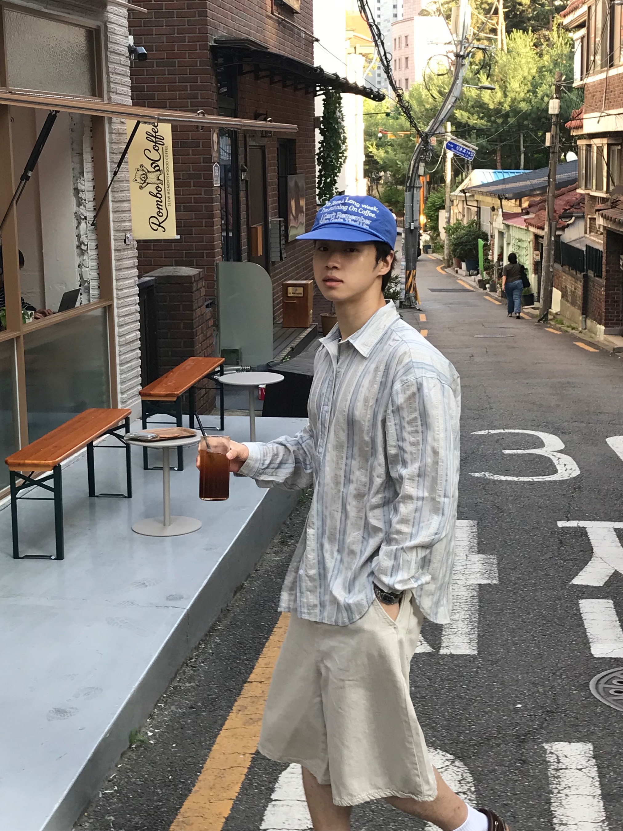 Timberland Classic 3-Eye Boat Shoes Brown - Wide 착용 스타일 - 1