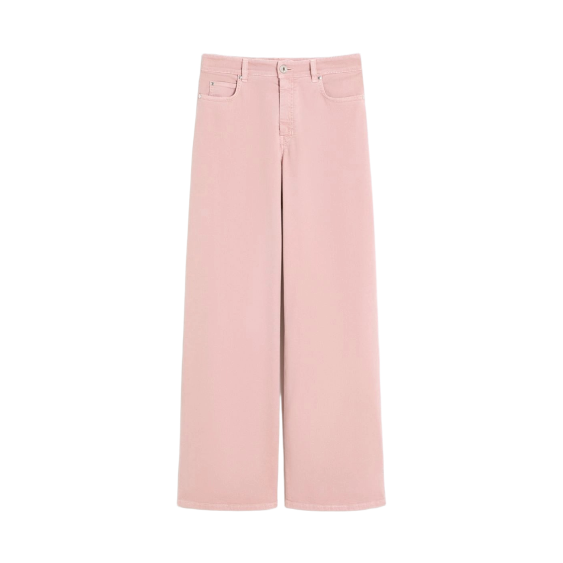 (W) 위켄드 막스마라 메디나 코튼 팬츠 핑크((W) Weekend Max Mara Medina Cotton Pants Pink) - 1