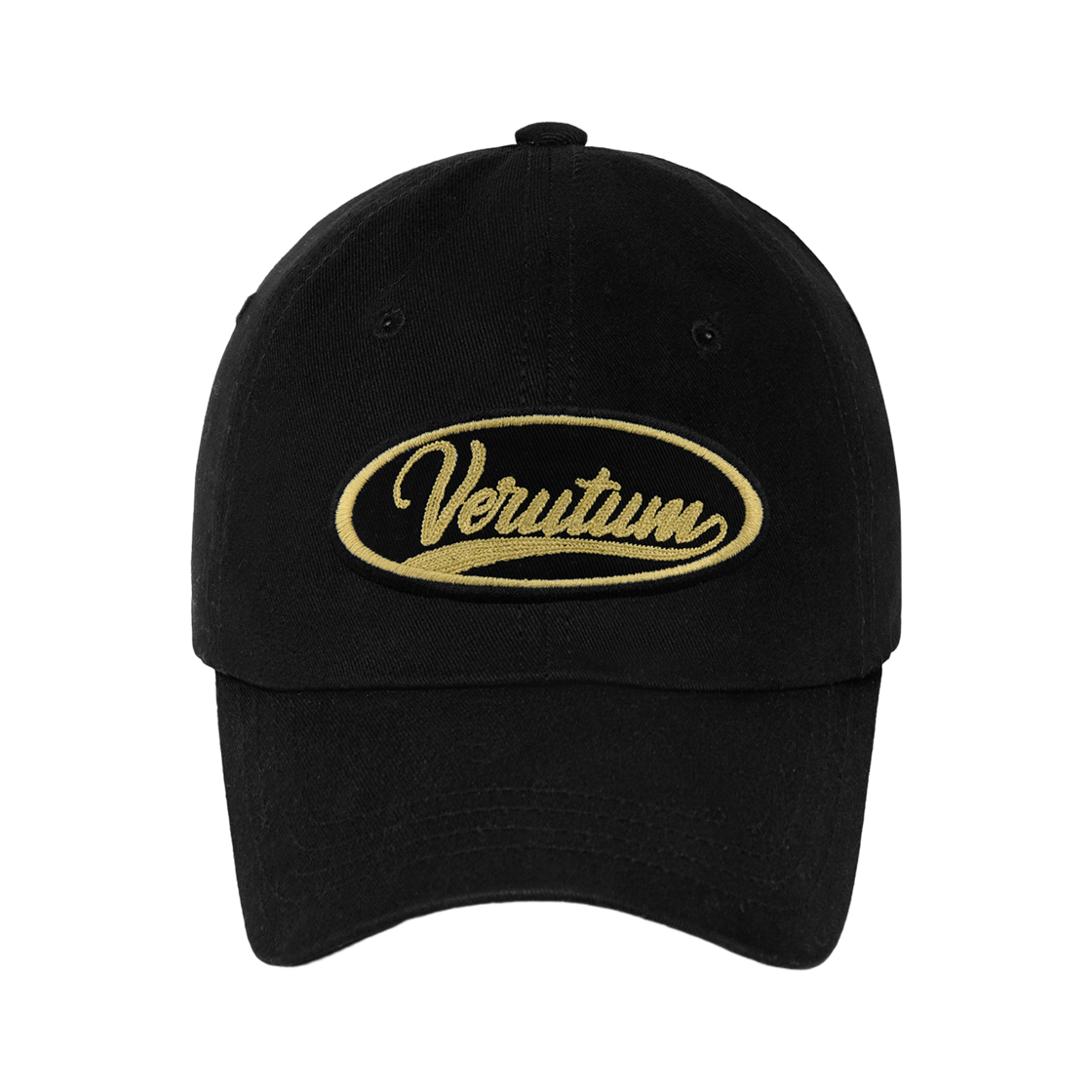 베루툼 웨이브 로고 와펜 볼캡 블랙(VERUTUM BC253B Verutum Wave Logo Wapen Ball Cap Black) - 2