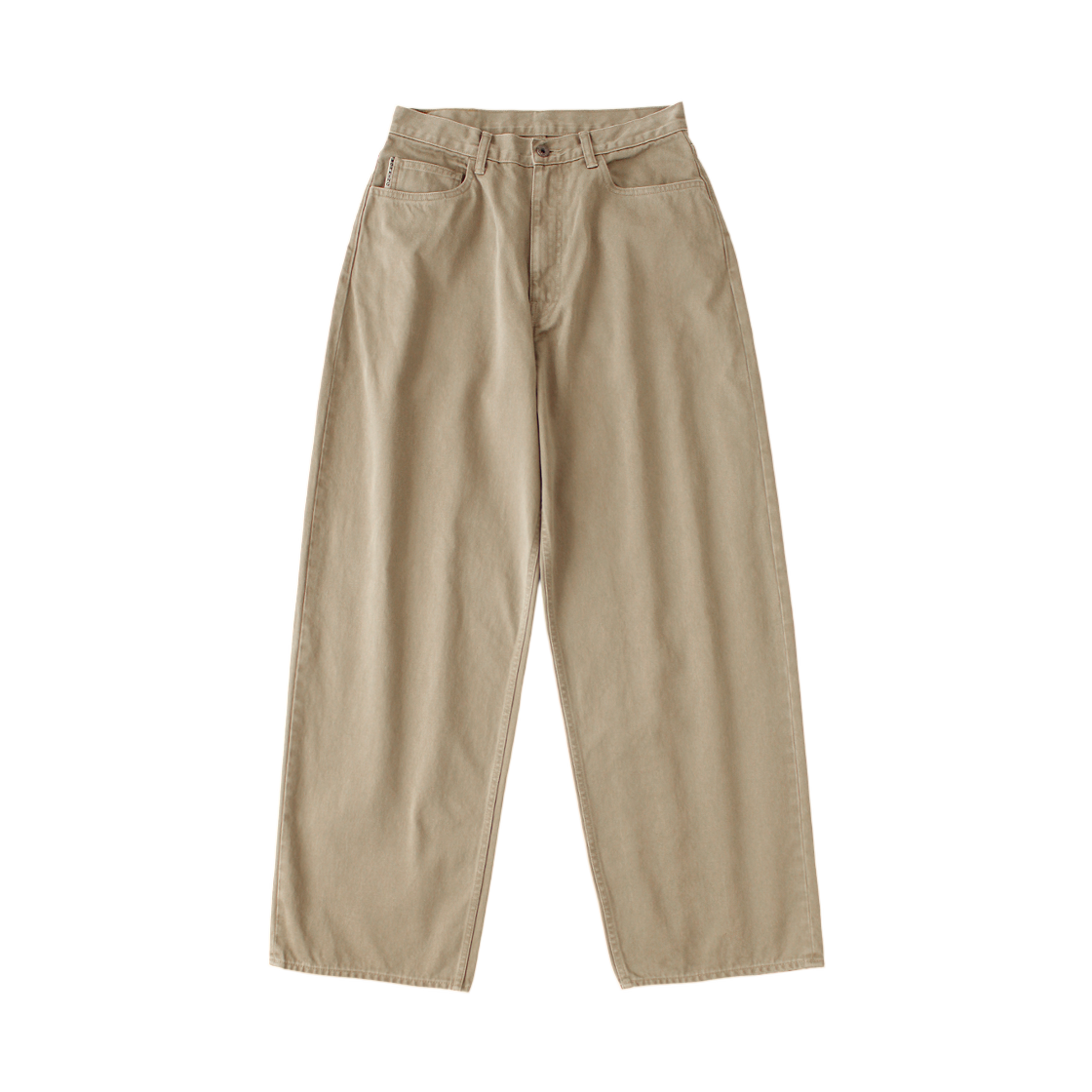 K2604LP135 Kapital Vintage Satin Club Baggy 5-Pocket Pants Mocha Beige