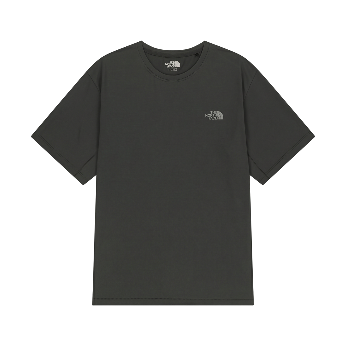 NT7US20M The North Face White Label Ribe Run S/S R/T-Shirt Dark Gray - 26SS