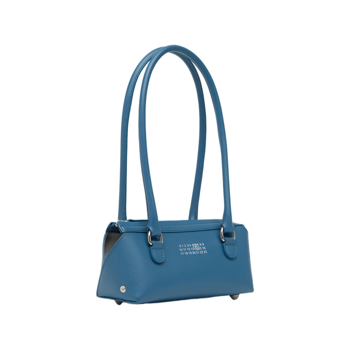 MM6 메종 마르지엘라 바울레또 숄더백 미니 페트롤(MM6 Maison Margiela Bauletto Shoulder Bag Mini Petrol) - 2