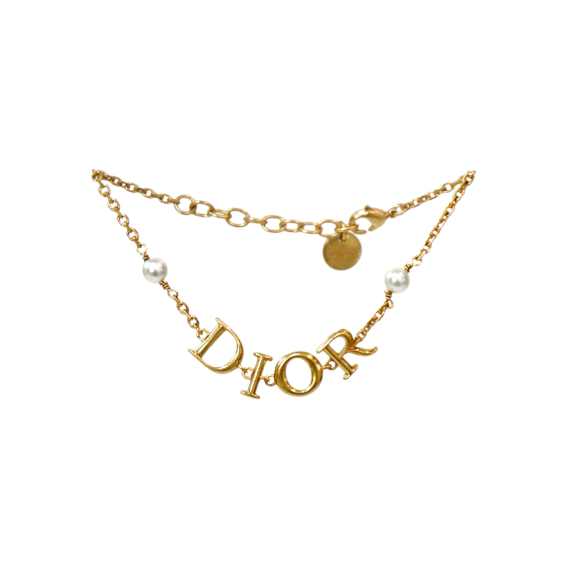 IT7QJJ7JO6S9 Dior Pearl Revolution Gold Bracelet C-B61108
