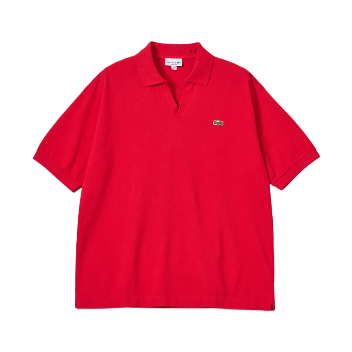 캡틴 선샤인 x 라코스테 스키퍼 셔츠 레드(Kaptain Sunshine x Lacoste Skipper Shirt Red)