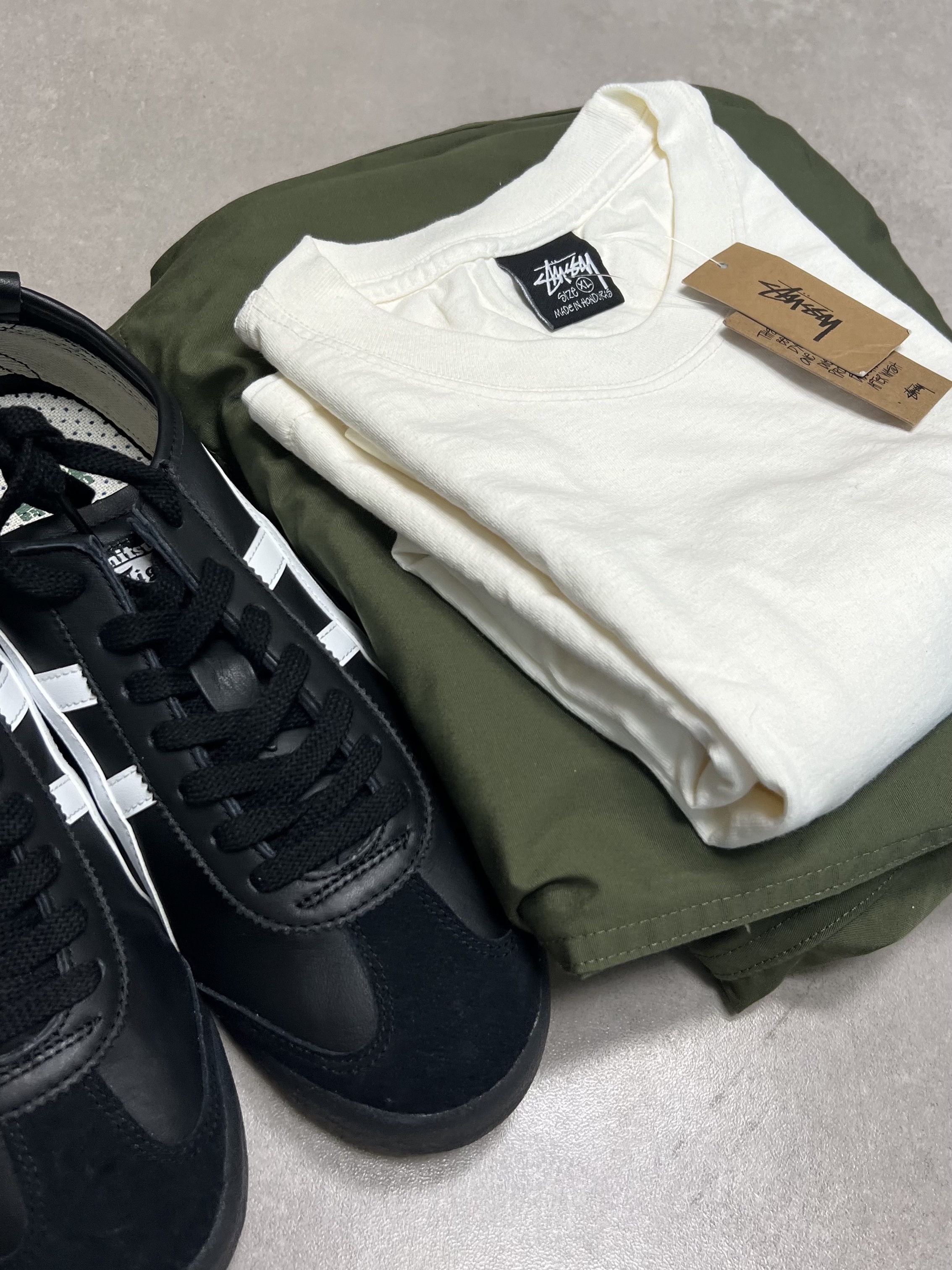 Onitsuka Tiger Mexico 66 Black White 착용 스타일